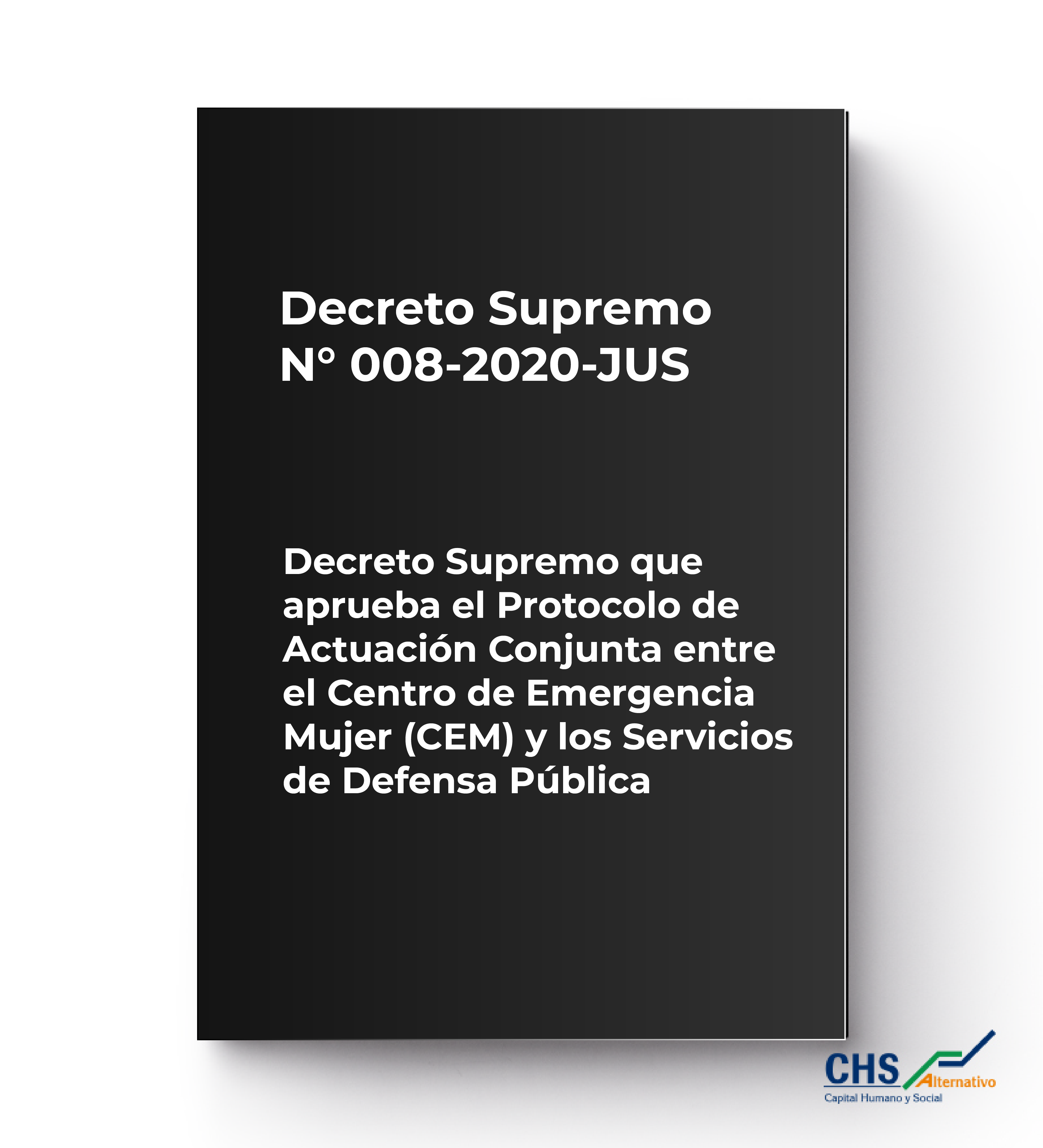 Decreto Supremo N° 008-2020-JUS